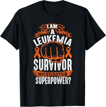 Leukemia Cancer Survivor Awareness Ribbon Gifts T-Shirt