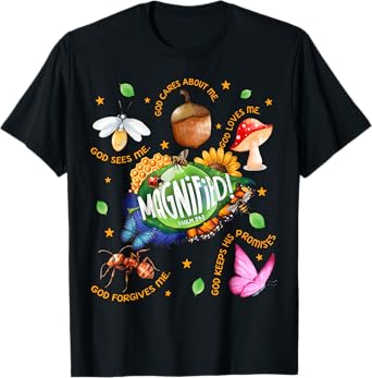 Magnified VBS 2025 Discovering the Bigness of God Christian T-Shirt