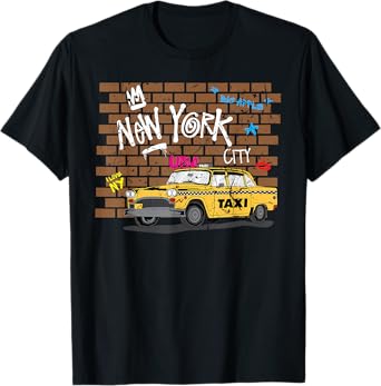 Big Apple | New York | NYC Yellow Taxi Cab T-Shirt