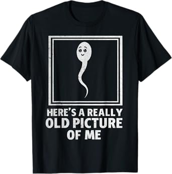 Funny Graphic Tees Men Women Funny Quote "Old Picture of Me" T-Shirt
