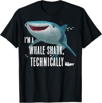 Disney Pixar Finding Dory I'm A Whale Shark Technically T-Shirt