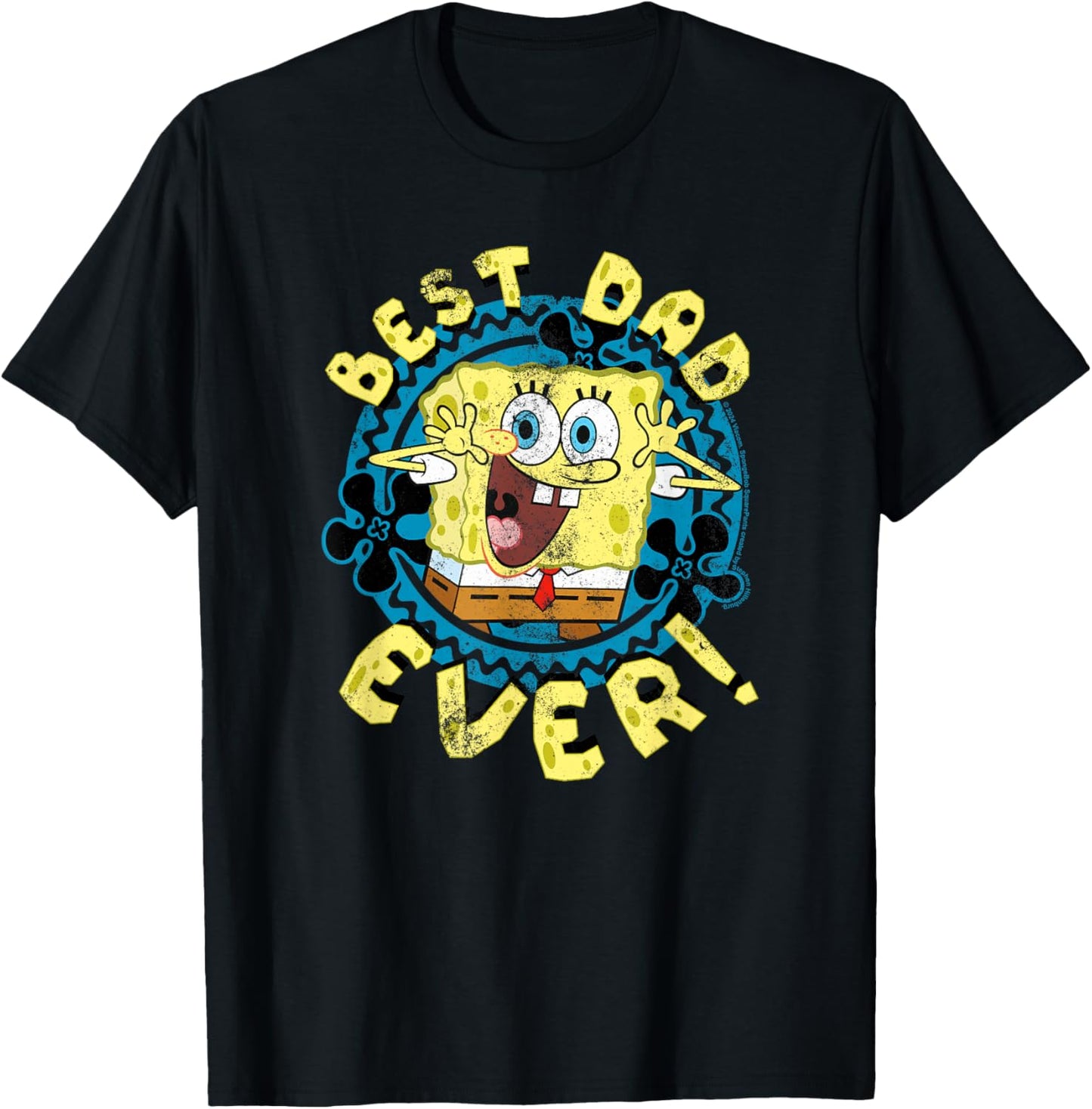 SpongeBob SquarePants Father's Day Best Dad Ever T-Shirt