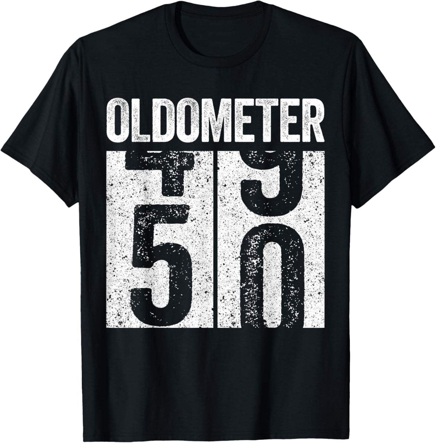 Oldometer 50 Shirt Men Women 50th Birthday T-Shirt