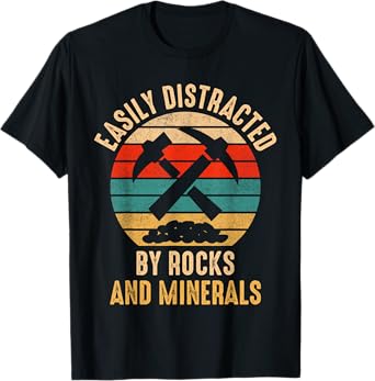 Rocks And Minerals Funny Geology T-Shirt