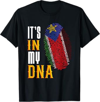 Patriotic South Sudan It's In My DNA T-Shirt