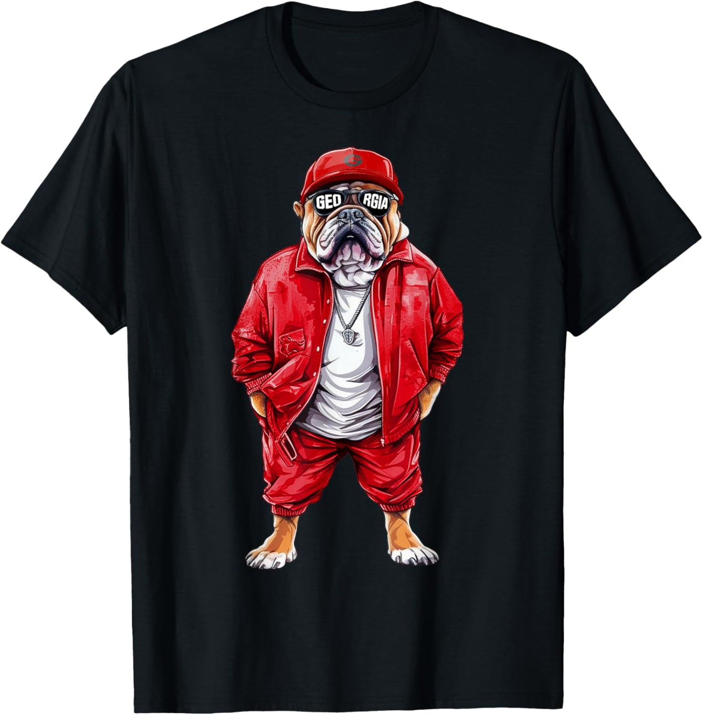 Vintage Georgia GA Vintage Athletic Sports Design T-Shirt