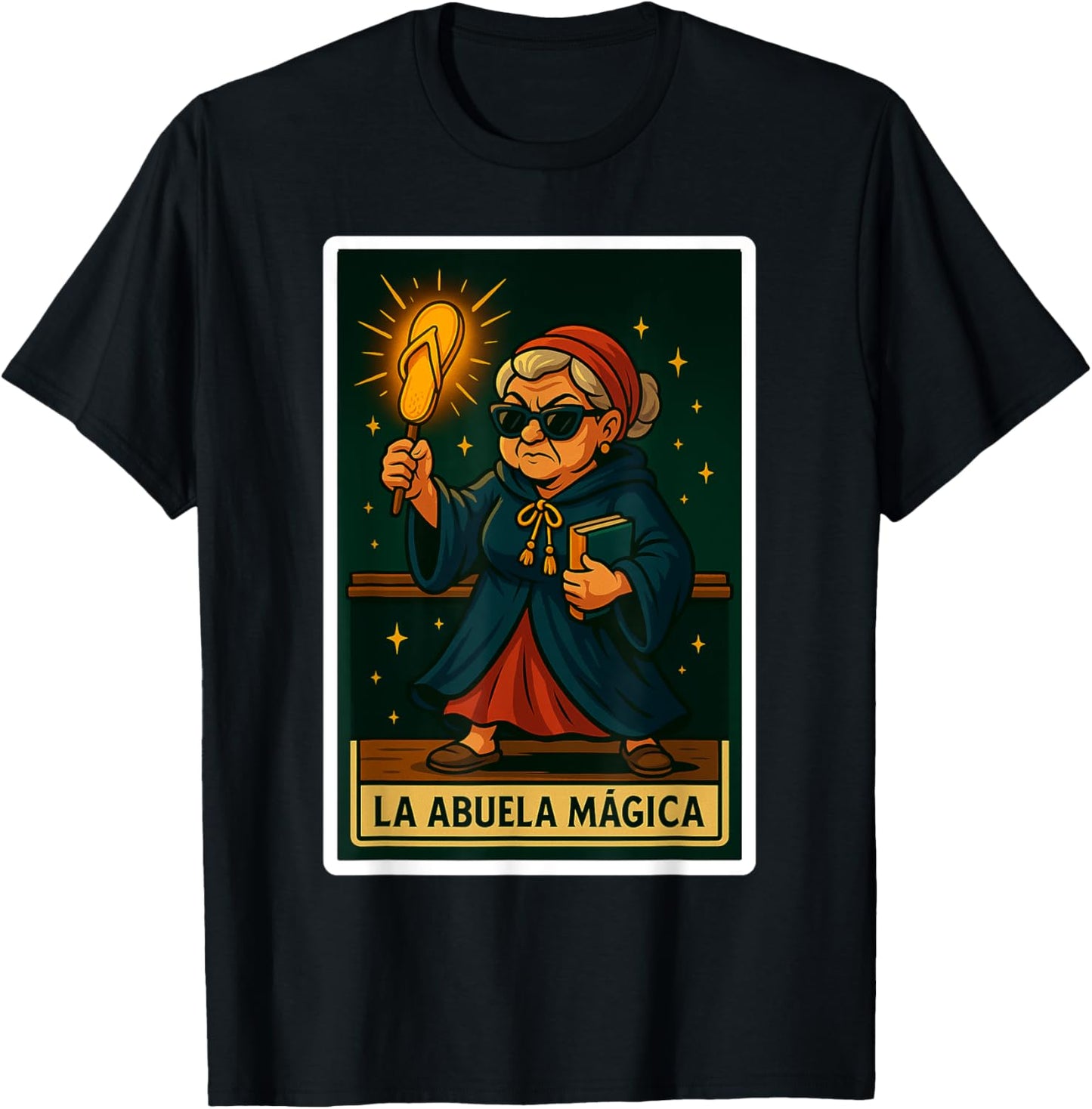 Funny Spanish-Mexican Bingo Gifts - La Abuela Magica T-Shirt