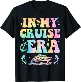In My Cruise Era Summer Travel Vacation Family Kids Funny T-Shirt