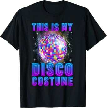 Disco Costume Art For Men Women 70s 80s Party Disco Lover T-Shirt