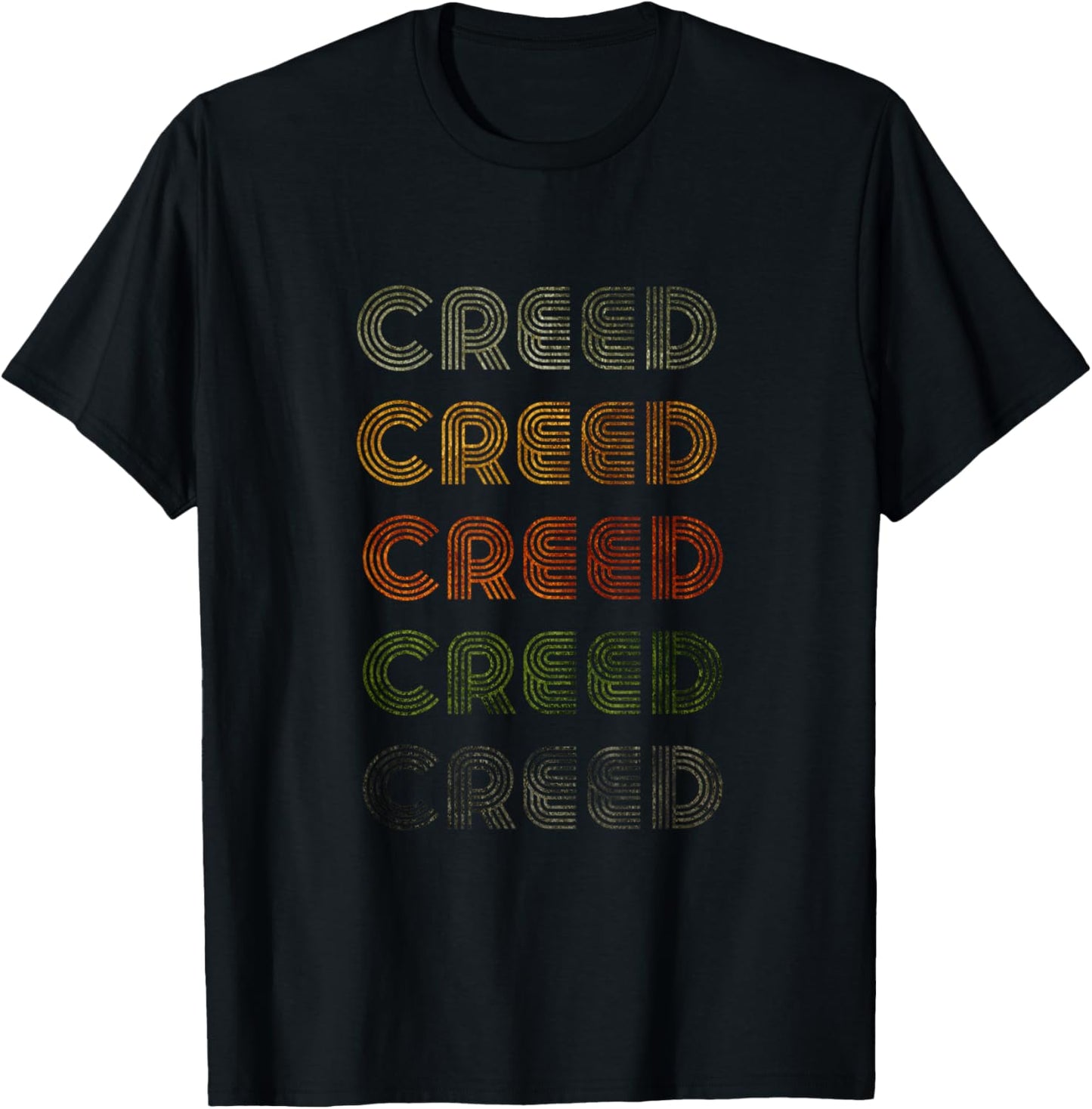 Love Heart Creed Tee Grunge/Vintage Style Black Creed T-Shirt