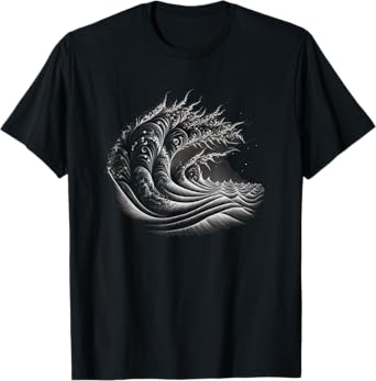 Fibonacci Sequence Wave T-Shirt