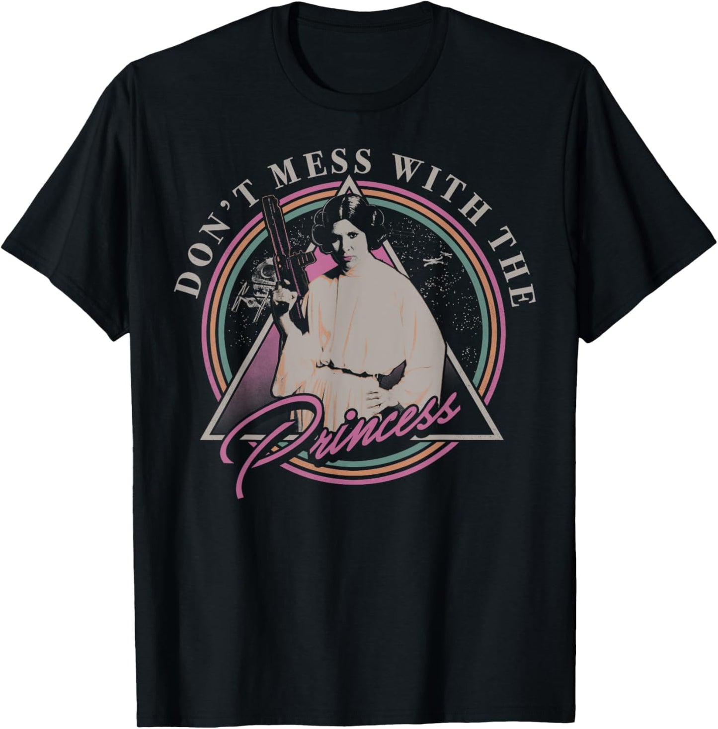 Star Wars Princess Leia Don't Mess With The Princess Disney+ T-Shirt