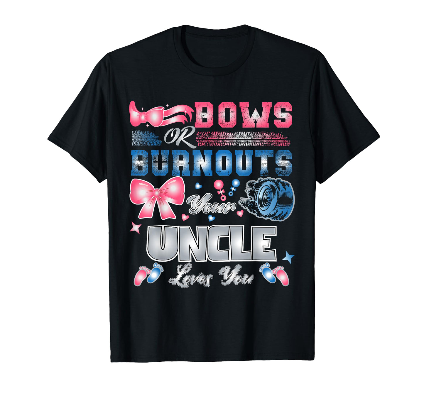 Keeper Of The Gender Bows Or Burnouts Your Uncle Loves You T-Shirt