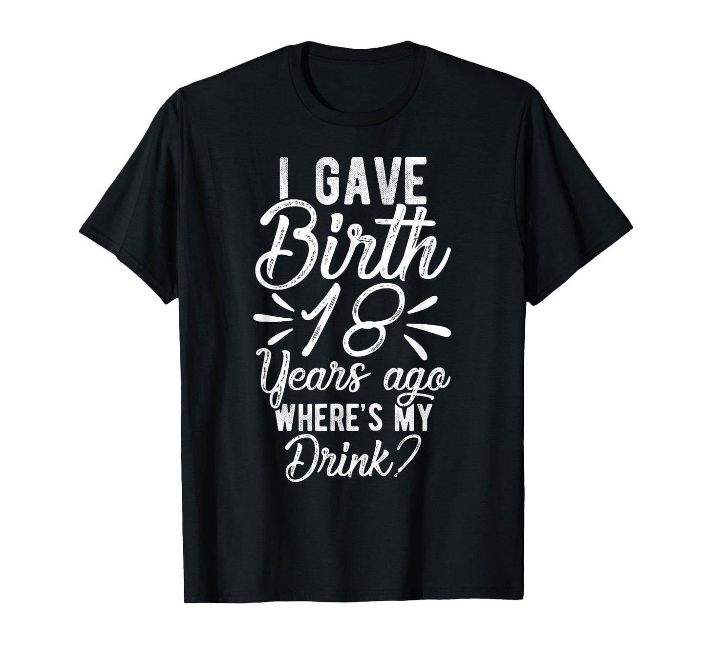18th Birthday Mom of 18 Year Old Son Daughter Birthday T-Shirt