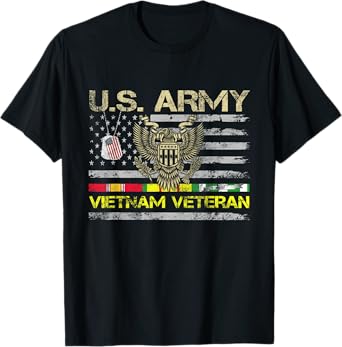 U.S Army Vietnam Veteran T Shirt Vietnam War Veterans Day T-Shirt