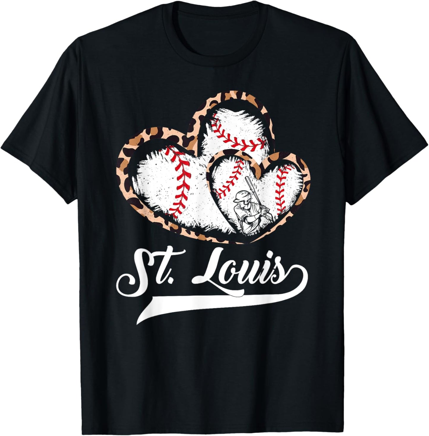 Vintage St.Louis Heart T-Shirt