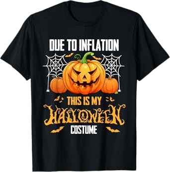 Pumpkin Halloween Costume Men Women Funny Halloween 2025 T-Shirt