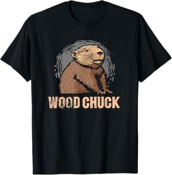 Pretty Woodchuck Costume for Funny Boys and Girls T-Shirt