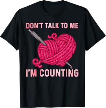 Funny Crocheting Art For Men Women Crocheter Crochet Lover T-Shirt