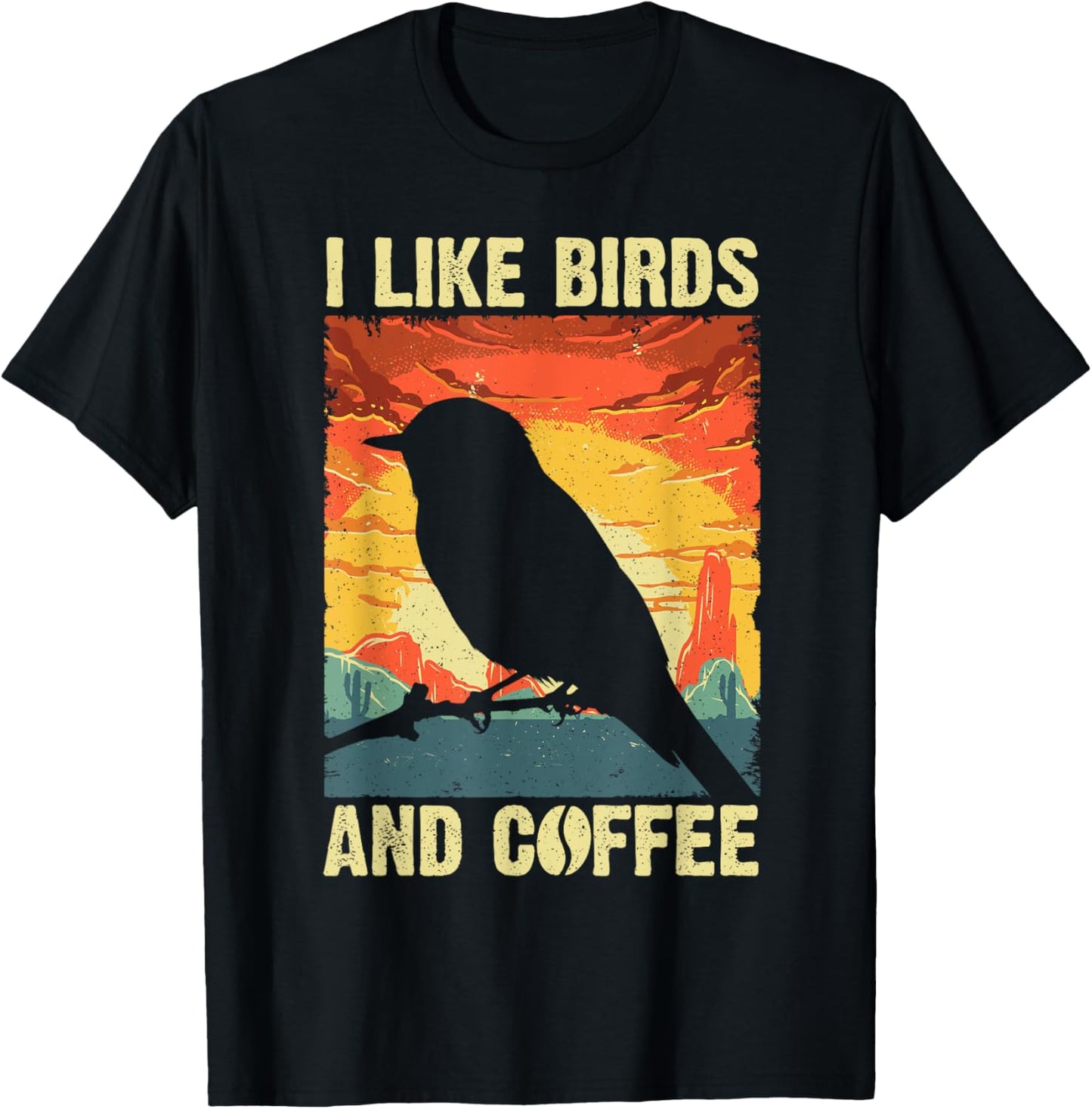 Best Bird Art For Men Women Birding Nerd Birder Bird Watcher T-Shirt