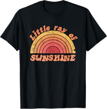 Little Ray Of Sunshine Sorority Girls Matching Little Sister T-Shirt