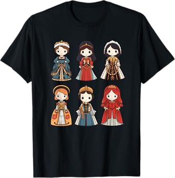 Six Wives of Henry VIII Musical Theatre Theater Musicals T-Shirt