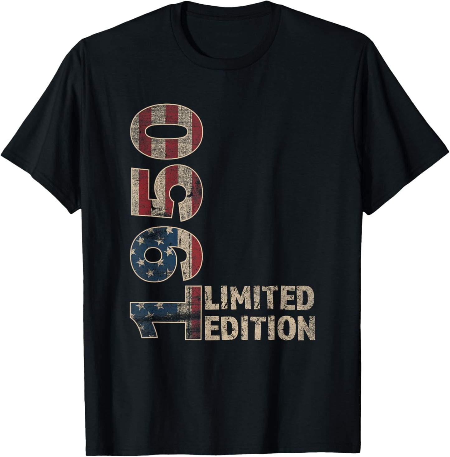 75th Birthday Gift men Vintage born 1950 turning 75 Year Old T-Shirt