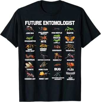 Funny Entomology Insect Bug Lover Men Women Boys Girls Kids T-Shirt