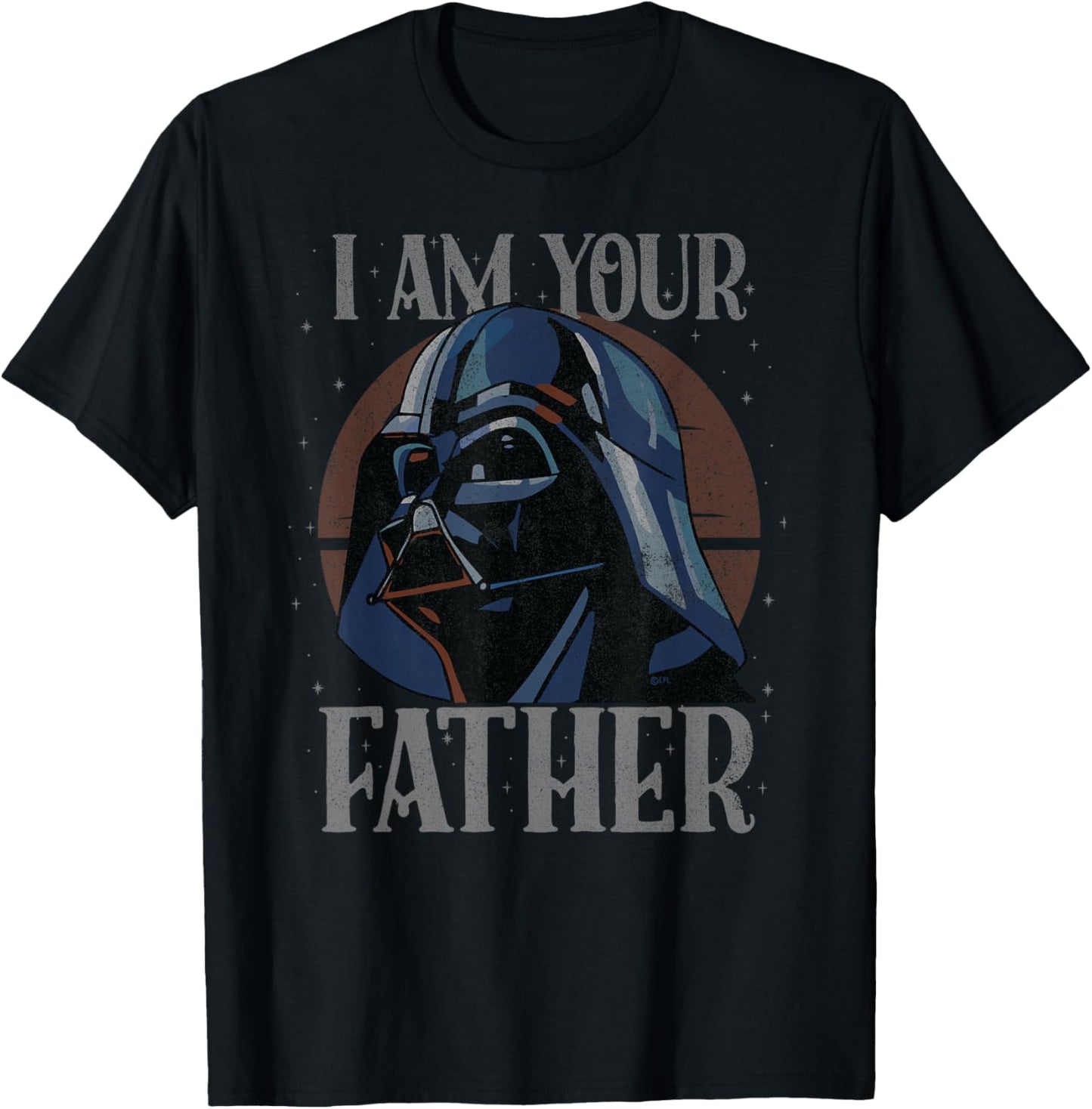 Star Wars Darth Vader I Am Your Father Retro T-Shirt