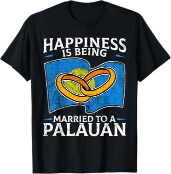 Palauan Wedding Republic of Palau Heritage Marriage T-Shirt