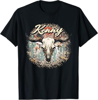 Love Kenny Personalized Classic Art Last Name Apparel Humor T-Shirt