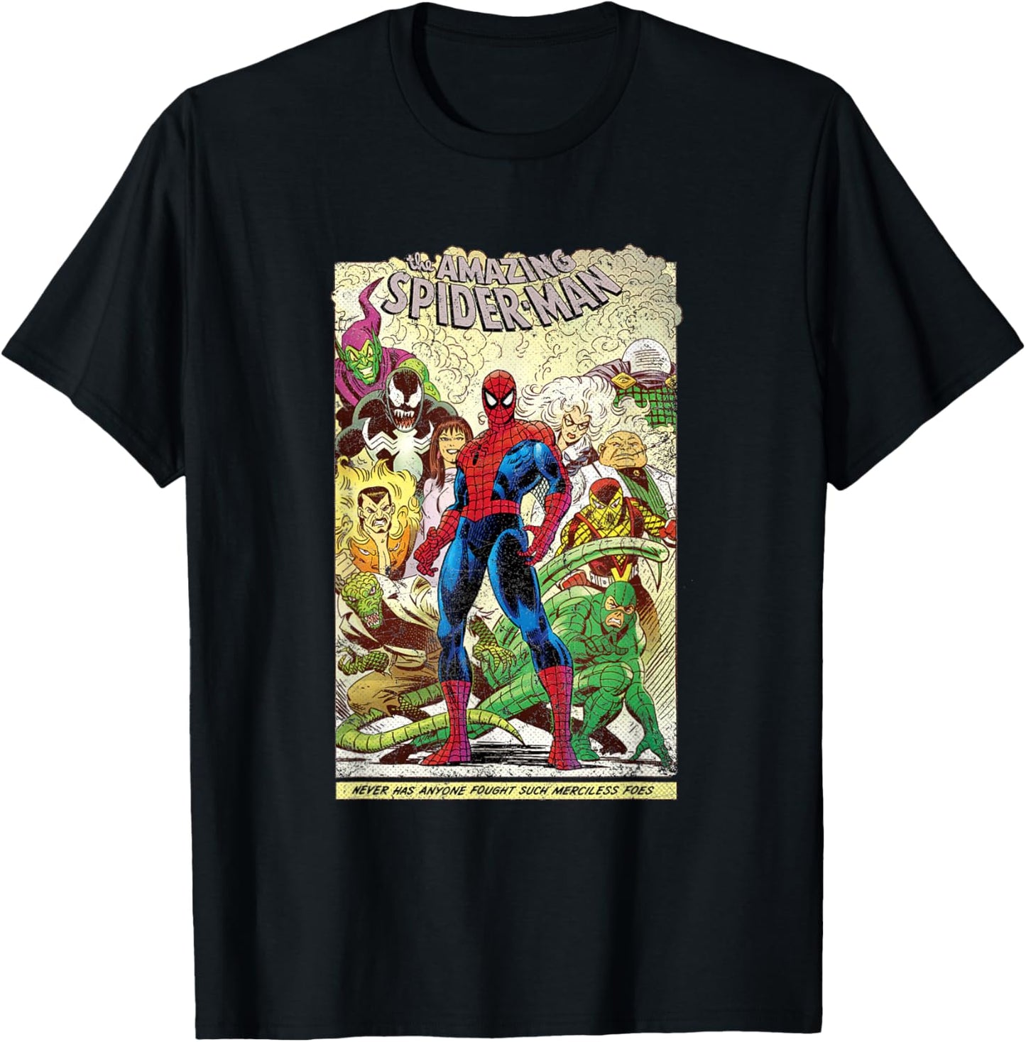 Marvel The Amazing Spider-Man Comic T-Shirt T-Shirt