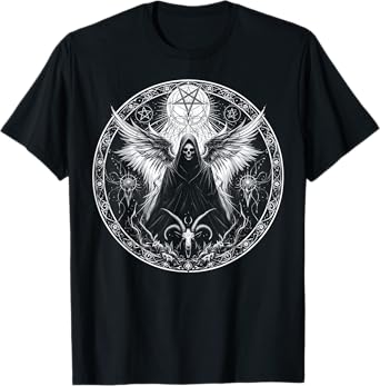 Embrace The Unholy Occult Gothic Aesthetic Satanic Religion T-Shirt