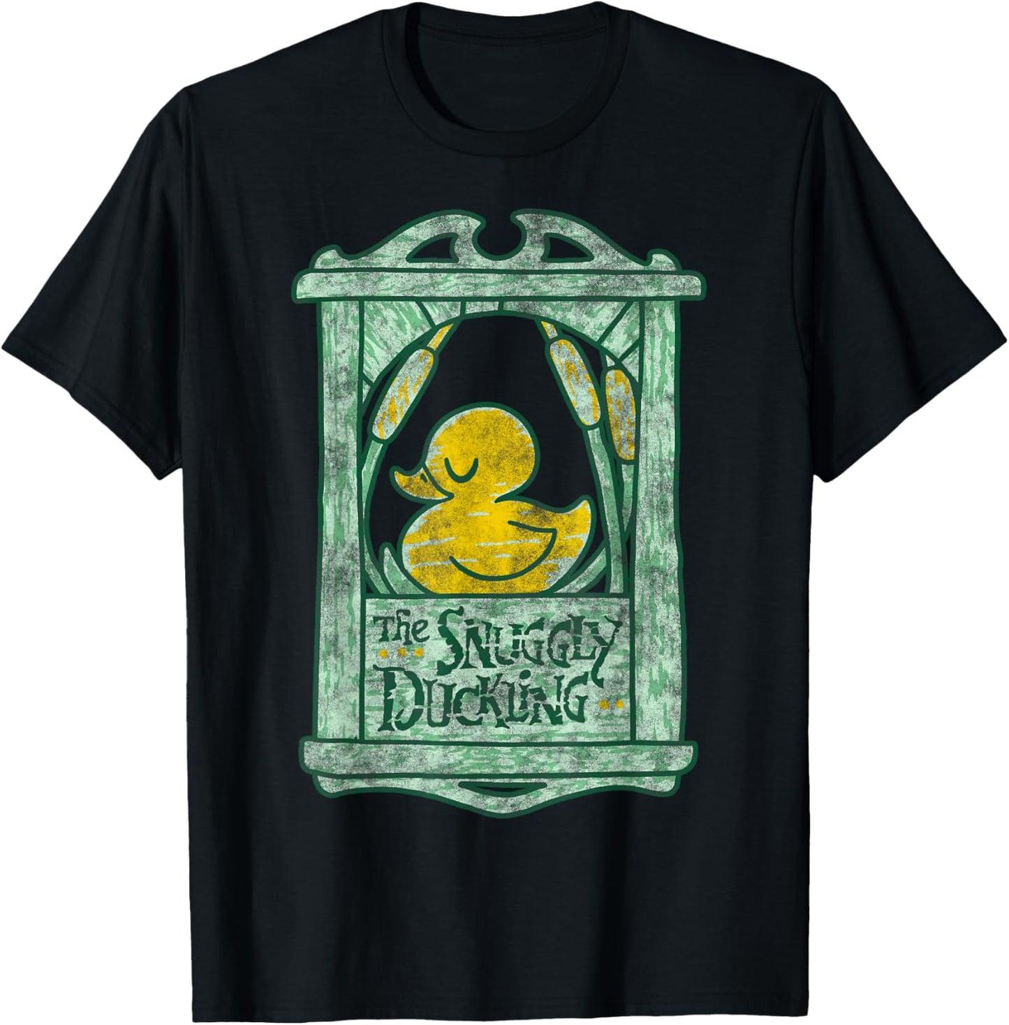 Disney Tangled The Snuggly Duckling Vintage Sign T-Shirt