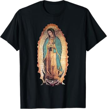 Our Love Lady of Guadalupe Virgin Mary Catholic T-Shirt