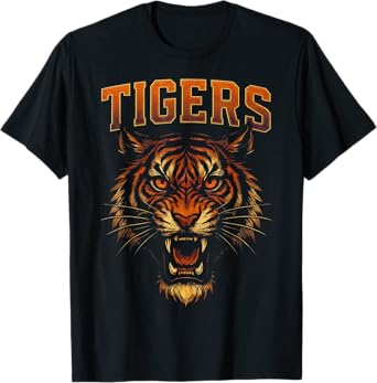Graphic Tigers Name Style Animals Gifts For Men Women Kids T-Shirt