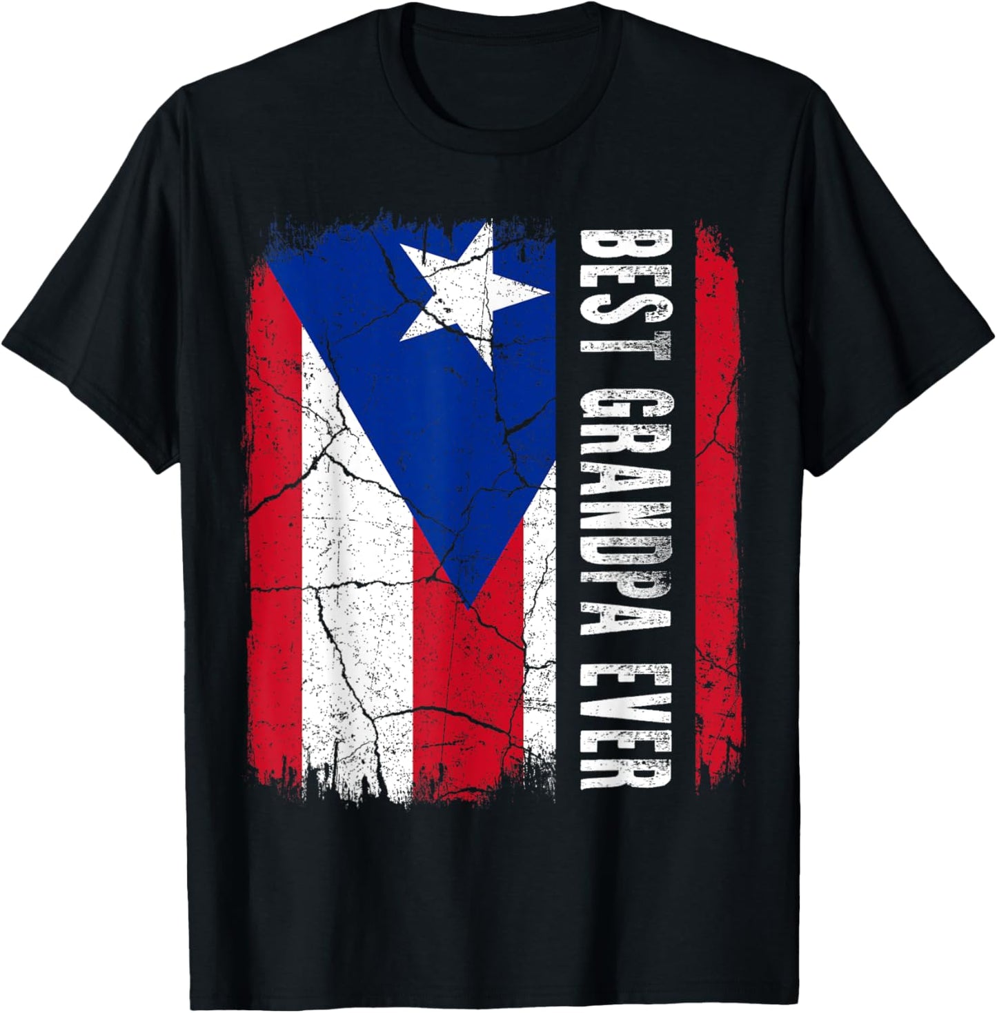Best Puerto Rican Grandpa Ever Rico Grandpa Father's Day T-Shirt