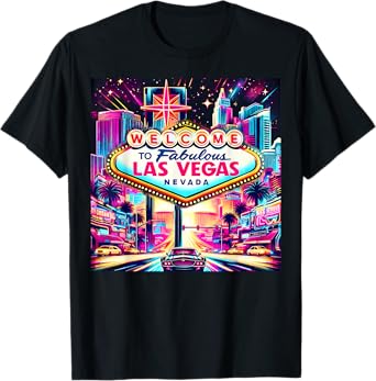 Las Vegas Nevada Design Gifts Men Women Las Vegas Souvenir T-Shirt