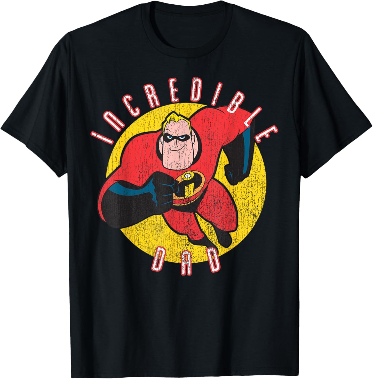 Disney Pixar The Incredibles Father's Day Incredible Retro T-Shirt