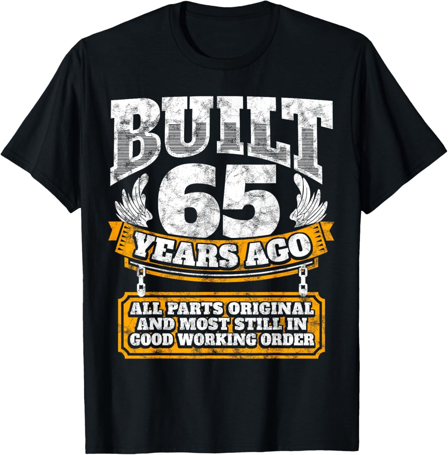 Funny 65th Birthday Shirt B-Day Gift Saying Age 65 Year Joke T-Shirt