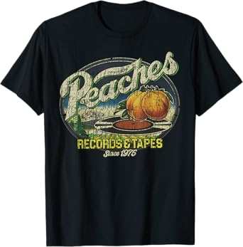 Peaches Records & Tapes 1975 T-Shirt
