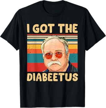 Retro I Got The Diabeetus Funny Pancreas Diabetes Awareness T-Shirt