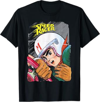 Manga Speed Racer Logo Close T-Shirt
