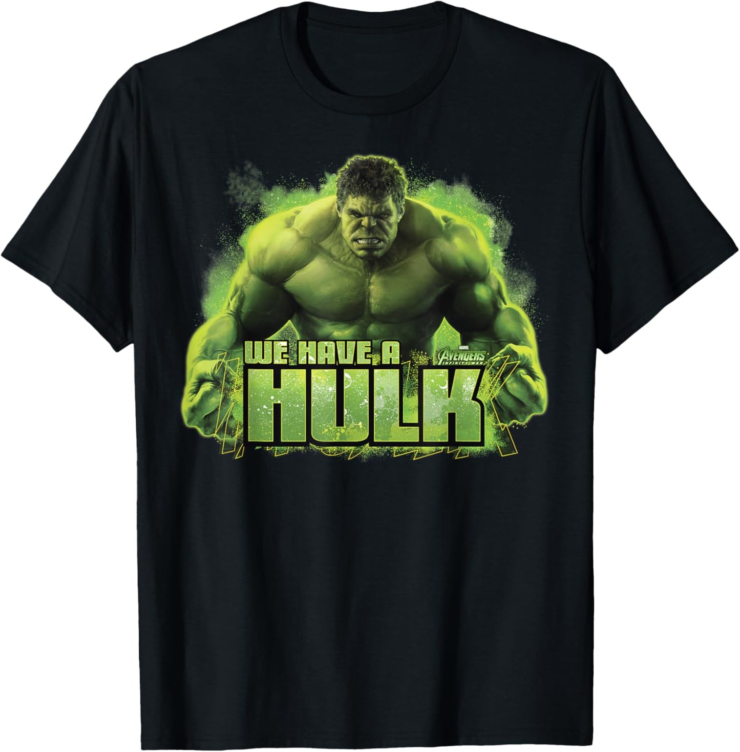 Marvel Infinity War We Have A Hulk Graphic T-Shirt T-Shirt
