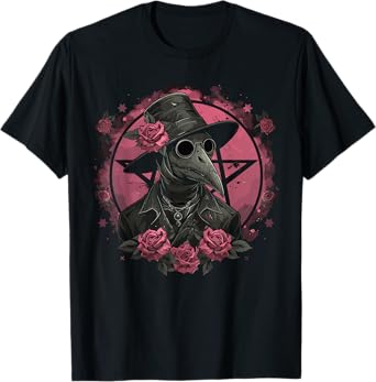 Plague Doctor Kawaii Pastel Goth Cute Creepy Anime Aesthetic T-Shirt