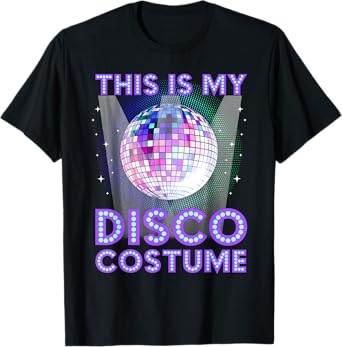 Disco Costume Art For Men Women 70s 80s Party Disco Lover T-Shirt