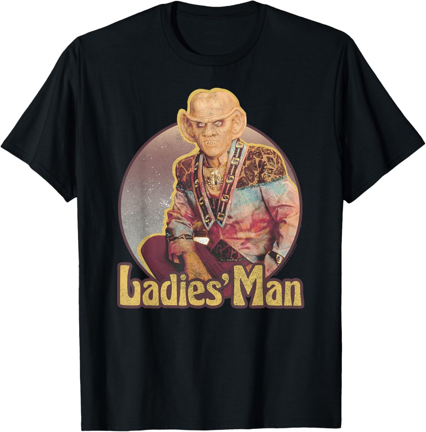 Star Trek: Deep Space Nine Quark Ladies' Man Vintage T-Shirt