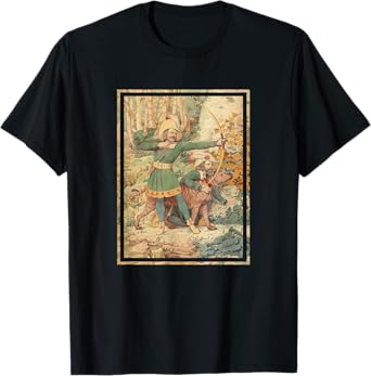 Robin Hood Hunting in Sherwood Forest T-Shirt