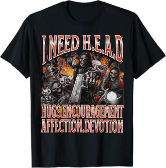 I Need Hugs Funny Hard Skeleton Meme Bootleg Graphic T-Shirt