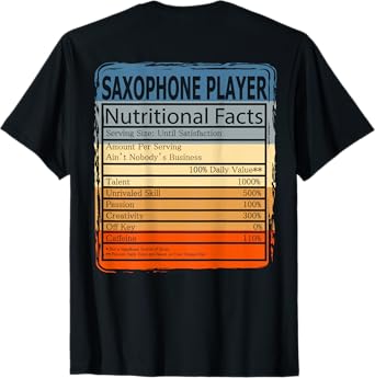 Saxophone Parts Saxophone Lesson Saxophone Alto Mouthpiece T-Shirt